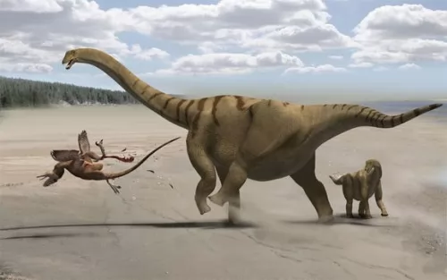 صور - كيف اصبحت الديناصورات حيوانات ضخمة جدا