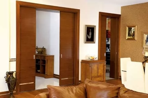 صور - أشكال أبواب شقق وأبواب غرف خشبية مودرن