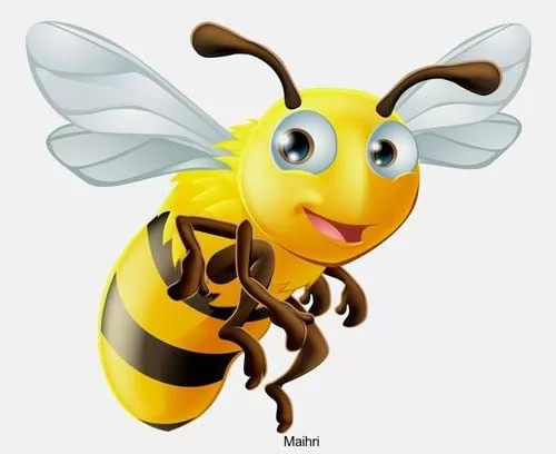 صور - قصص الاطفال - قصة النحل والزنابير وكنز العسل
