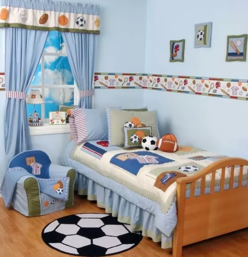 صور - ديكور غرف نوم اولاد مودرن بالوان مبهجة و جريئة