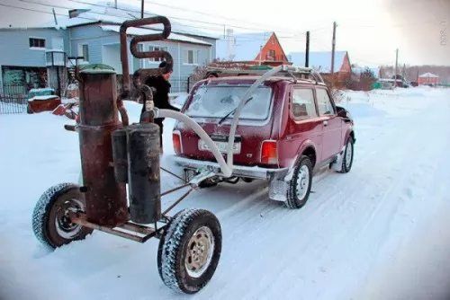 صور - غرائب وطرائف - سيارات اوكرانيا تعمل بالخشب