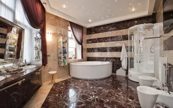 صور - كيف يمكنك تزيين الحمام ليصبح حمام مودرن انيق ؟