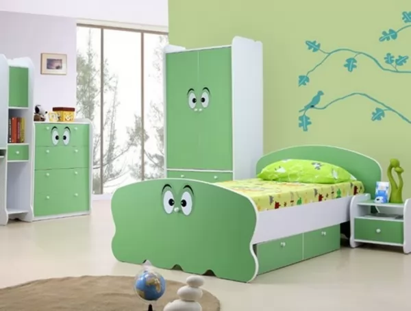 صور - تصاميم غرف نوم الاطفال المودرن بالوان جذابة