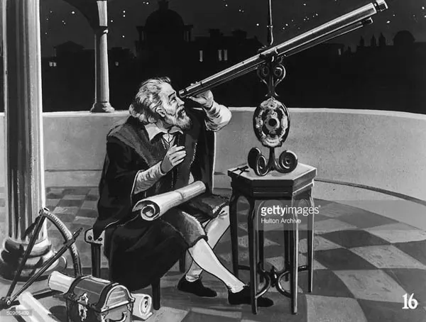 صور - العالم الايطالي جاليليو جاليلي مخترع التلسكوب