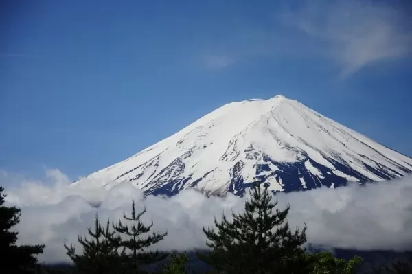 جبل فوجي من اجمل جبال العالم