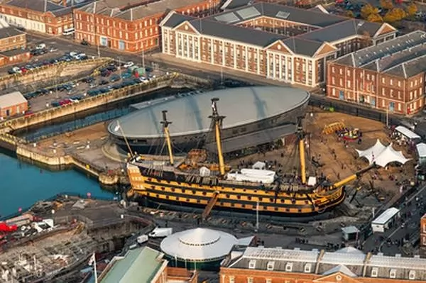 حوض بناء السفن بورتسموث من بين اكثر اماكن مسكونة فى بريطانيا