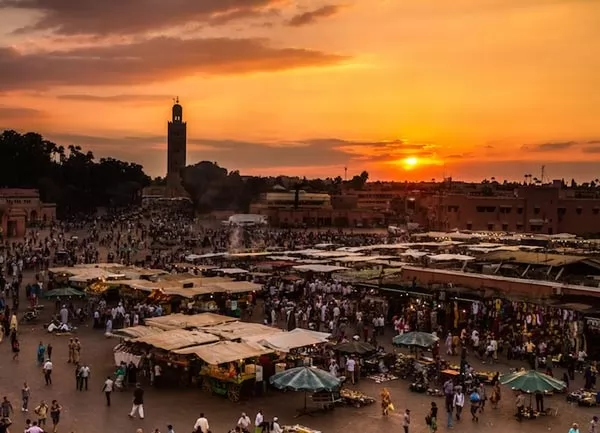 مراكش من اشهر الاماكن السياحية في المغرب