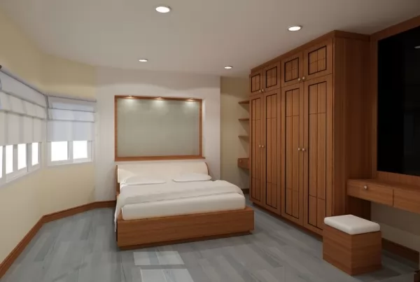 اختيار تصميم دولاب كبير لترتيب غرفة النوم