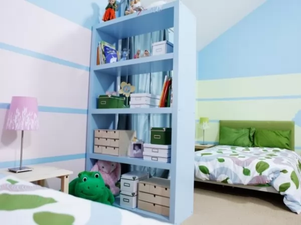 الفواصل العملية في ديكورات غرف نوم الاطفال